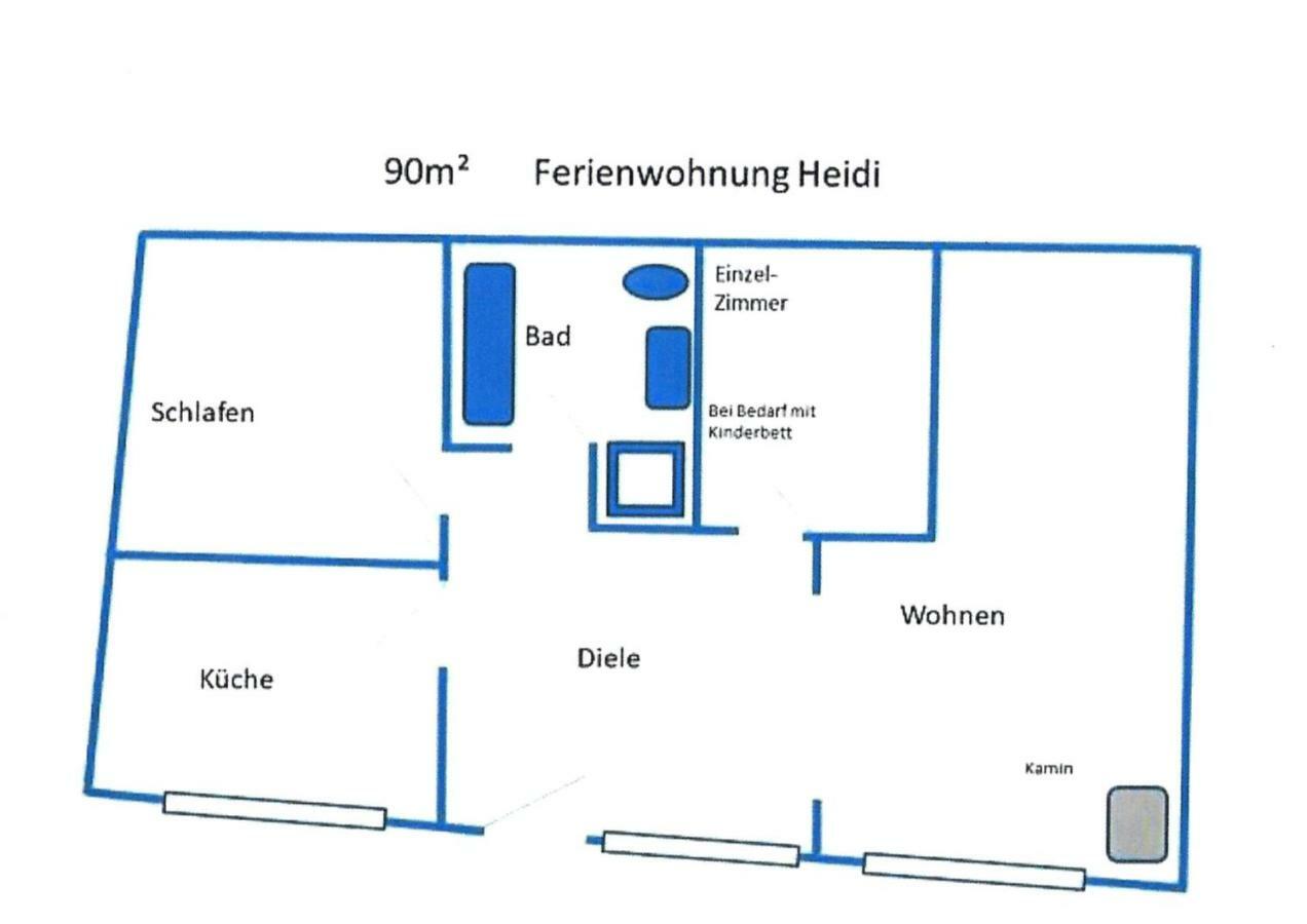 Ferienwohnung Heidi Altena Exterior photo